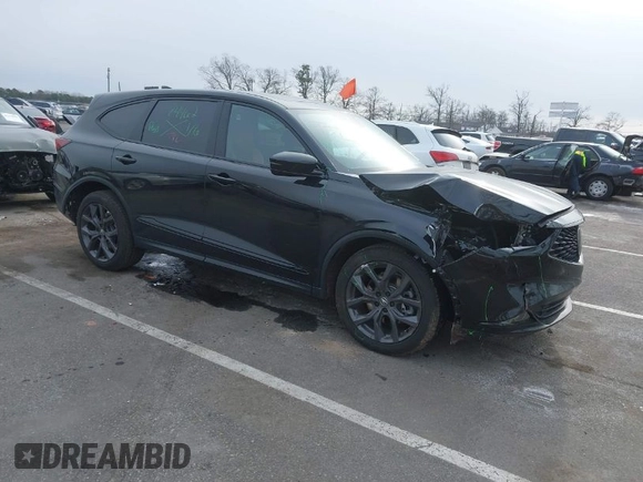2024 Acura MDX w/A-Spec Package with VIN 5J8YE1H04RL014754, listed as a IAAI auction lot 41335377 with 15,815 mi miles. Bid and sale history available at carsss.com. Image 1.