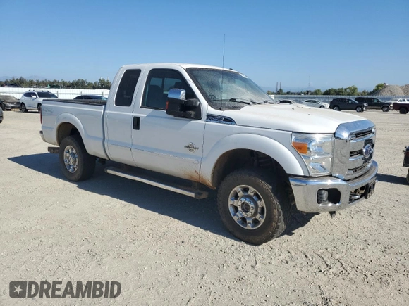 2015 Ford F-250 XLT with VIN 1FT7X2BT8FEA12342, listed as a Copart auction lot 66564255 with 153,520 mi miles and Non repairable. Bid and sale history available at DreamBid. Image 4.