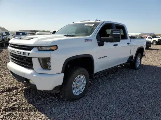 2021 Chevrolet Silverado 3500HD LTZ with VIN 1GC4YUEY1MF198543, listed as a Copart auction lot 75964894 with 0 mi miles and Salvage Title. Bid and sale history available at carsss.com. Image 1.