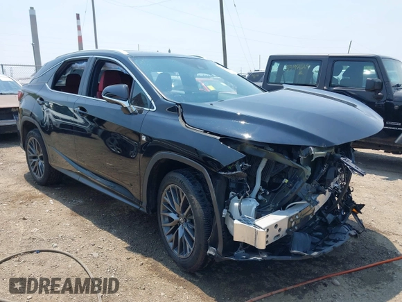 2021 Lexus RX 350 F Sport with VIN 2T2SZMDAXMC308020, listed as a IAAI auction lot 42466808 with 57,465 mi miles and . Bid and sale history available at DreamBid. Image 1.