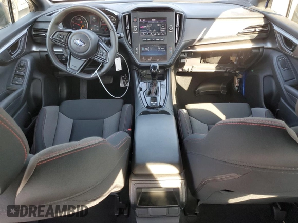 2023 Subaru WRX with VIN JF1VBAB60P8812195, listed as a Copart auction lot 50088245 with 22,588 mi miles and Salvage title. Bid and sale history available at DreamBid. Image 8.