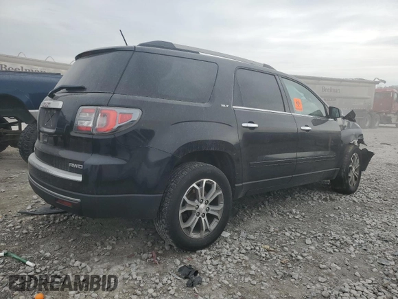2014 GMC Acadia SLT with VIN 1GKKVRKD9EJ370173, listed as a Copart auction lot 50146945 with Not Provided miles and Salvage Title. Bid and sale history available at DreamBid. Image 3.