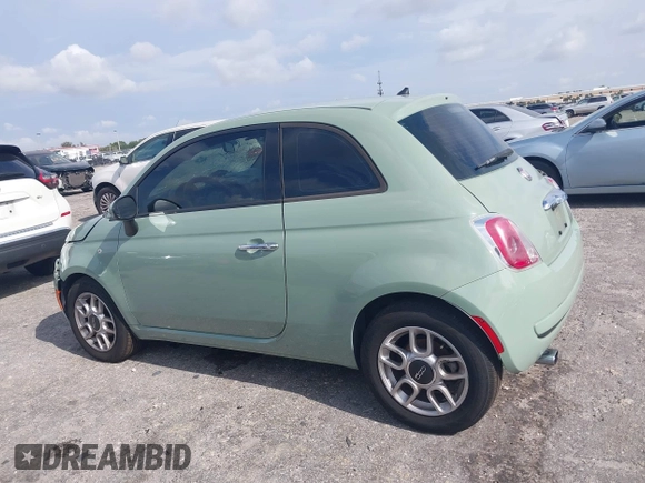 2013 FIAT 500 Pop with VIN 3C3CFFAR9DT743541, listed as a IAAI auction lot 41977160 with 141,393 mi miles. Bid and sale history available at carsss.com. Image 14.