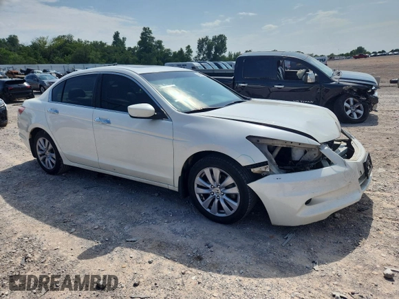 2011 Honda Accord EX-L with VIN 1HGCP3F82BA006243, listed as a Copart auction lot 64497645 with 212,904 mi miles and Salvage title. Bid and sale history available at DreamBid. Image 4.