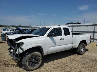 2020 Toyota Tacoma SR with VIN 5TFSX5EN1LX073329, listed as a Copart auction lot 57472005 with 92,221 mi miles and Salvage title. Bid and sale history available at DreamBid. Image 1.
