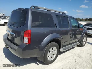 2011 Nissan Pathfinder Silver with VIN 5N1AR1NBXBC615324, listed as a Copart auction lot 76105034 with 135,212 mi miles and Non Repairable. Bid and sale history available at carsss.com. Image 3.