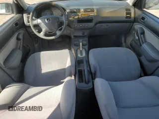 2001 Honda Civic DX with VIN 2HGES16291H533834, listed as a Copart auction lot 45401585 with 71,250 mi miles and Clean Title. Bid and sale history available at carsss.com. Image 8.
