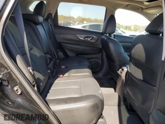 2016 Nissan Rogue SL with VIN 5N1AT2MV2GC834739, listed as a Copart auction lot 52428095 with 56,641 mi miles and Salvage Title. Bid and sale history available at DreamBid. Image 11.