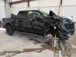 2024 Ram 1500 Tradesman with VIN 1C6SRFGT6RN162823, listed as a Copart auction lot 64894244 with 7,793 mi miles and Salvage title. Bid and sale history available at DreamBid. Image 4.