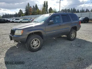 1999 Jeep Grand Cherokee Limited with VIN 1J4GW68S2XC677334, listed as a Copart auction lot 74152054 with 242,220 mi miles and Salvage Title. Bid and sale history available at carsss.com. Image 1.