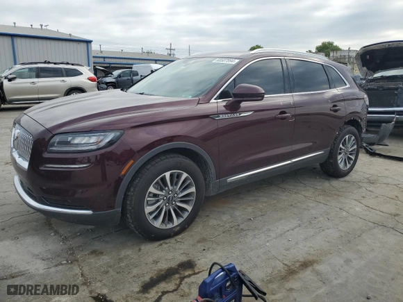 2023 Lincoln Nautilus Standard with VIN 2LMPJ6J97PBL16371, listed as a Copart auction lot 68507894 with 20,139 mi miles and Salvage Title. Bid and sale history available at carsss.com. Image 1.