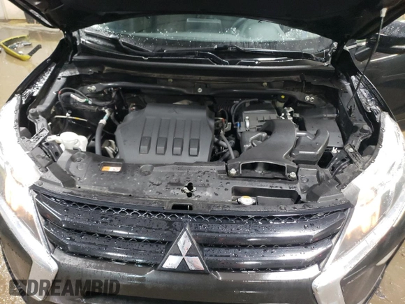 2020 Mitsubishi Eclipse Cross LE with VIN JA4AS4AA8LZ037689, listed as a Copart auction lot 47597425 with 53,608 mi miles and Salvage title. Bid and sale history available at DreamBid. Image 11.
