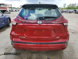 2021 Nissan Kicks SR z VIN 3N1CP5DV8ML537710, wystawiony jako Copart lot #56881755 z przebiegiem 27 402 mil mil oraz Szkoda całkowita • Salvage title. Historia ofert i sprzedaży dostępna na DreamBid. Obrazek 6.