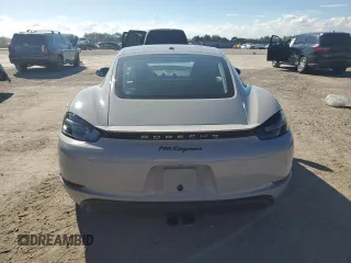 2024 Porsche 718 Cayman z VIN WP0AA2A82RK255106, wystawiony jako Copart lot #46917485 z przebiegiem 13 662 mil mil oraz Szkoda całkowita • Salvage title. Historia ofert i sprzedaży dostępna na DreamBid. Obrazek 6.