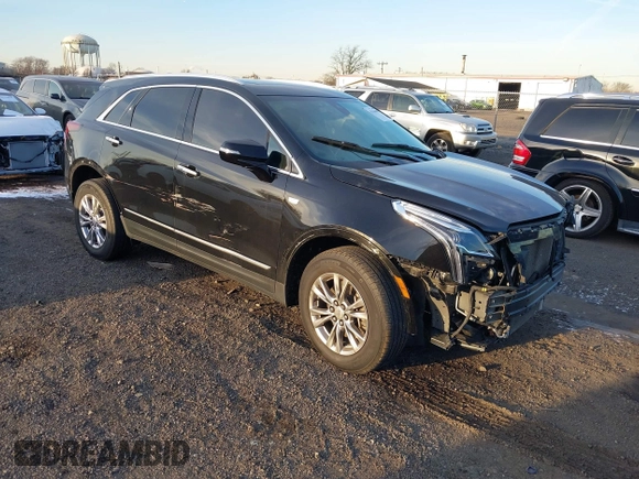 2020 Cadillac XT5 Premium Luxury AWD with VIN 1GYKNDRSXLZ209939, listed as a IAAI auction lot 41166099 with 41,682 mi miles. Bid and sale history available at carsss.com. Image 1.