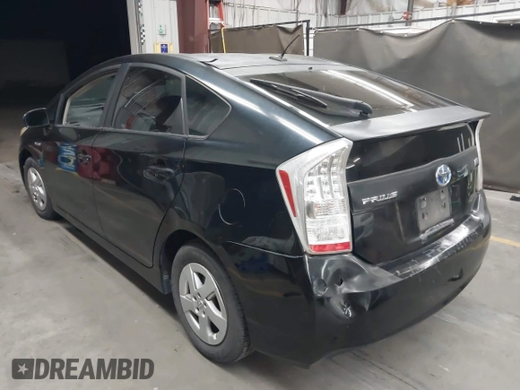 2010 Toyota Prius II with VIN JTDKN3DU7A0054180, listed as a IAAI auction lot 42174990 with 429,868 mi miles. Bid and sale history available at carsss.com. Image 3.