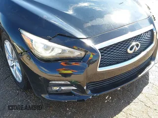 2015 Infiniti Q50 with VIN JN1BV7AP1FM354175, listed as a IAAI auction lot 41486327 with 136,017 mi miles and . Bid and sale history available at DreamBid. Image 18.