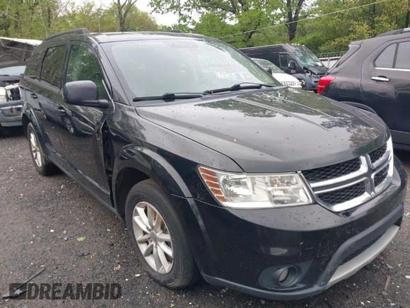 2016 Dodge Journey SXT with VIN 3C4PDCBG2GT100550, listed as a IAAI auction lot 41982670 with 184,601 mi miles. Bid and sale history available at carsss.com. Image 1.