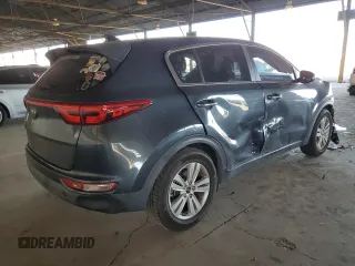 2019 Kia Sportage LX with VIN KNDPM3AC9K7613841, listed as a Copart auction lot 52531705 with 117,425 mi miles and Salvage Title. Bid and sale history available at carsss.com. Image 3.