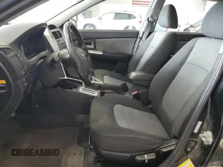 2007 Kia Spectra with VIN KNAFE161375009514, listed as a Copart auction lot 51656405 with 137,418 mi miles and Salvage Title. Bid and sale history available at carsss.com. Image 7.