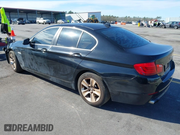 2012 BMW 5 Series 528i with VIN WBAXG5C53CDW66455, listed as a IAAI auction lot 41749708 with 178,595 mi miles. Bid and sale history available at carsss.com. Image 3.