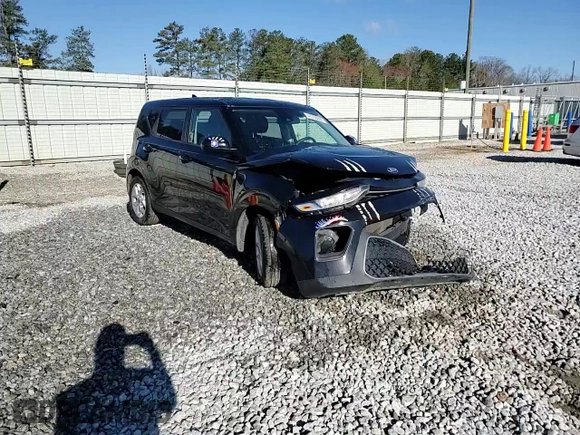 2020 Kia Soul S with VIN KNDJ23AU4L7005960, listed as a Copart auction lot 48765855 with 98,222 mi miles and Salvage Title. Bid and sale history available at carsss.com. Image 13.