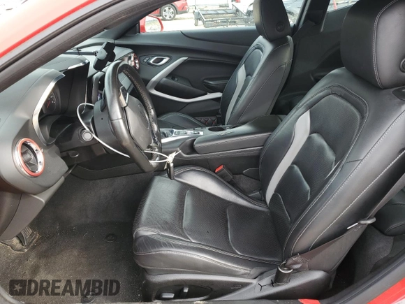 2019 Chevrolet Camaro 2LT with VIN 1G1FD1RX0K0112314, listed as a Copart auction lot 46925705 with 80,845 mi miles and Salvage Title. Bid and sale history available at carsss.com. Image 7.