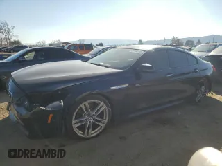 2016 BMW 6 Series 640i with VIN WBA6D0C51GG432486, listed as a Copart auction lot 88367695 with 90,606 mi miles and Salvage Title. Bid and sale history available at carsss.com. Image 1.