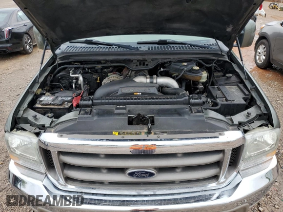 2004 Ford F-350 XL with VIN 1FTSW31P14EA89607, listed as a Copart auction lot 54424865 with 105,123 mi miles and Salvage title. Bid and sale history available at DreamBid. Image 11.