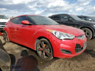2013 Hyundai Veloster w/Gray Int with VIN KMHTC6AD1DU144742, listed as a Copart auction lot 42485595 with 136,073 mi miles and Salvage Title. Bid and sale history available at carsss.com. Image 4.