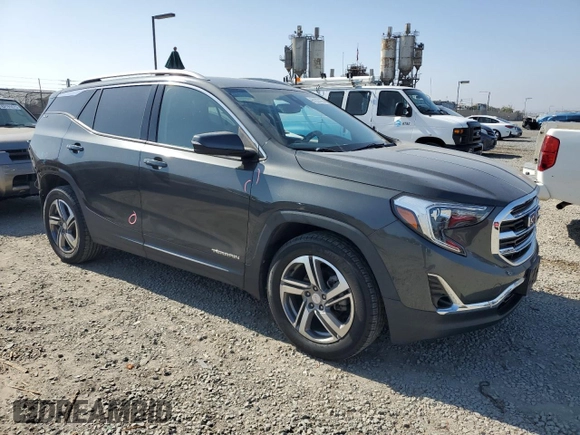 2020 GMC Terrain SLT with VIN 3GKALPEV3LL234587, listed as a Copart auction lot 61223135 with 37,989 mi miles and Salvage title. Bid and sale history available at DreamBid. Image 4.