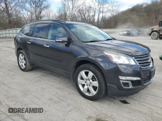 2017 Chevrolet Traverse LT with VIN 1GNKVGKD4HJ329882, listed as a Copart auction lot 52328615 with 116,262 mi miles and Salvage Title. Bid and sale history available at DreamBid. Image 4.