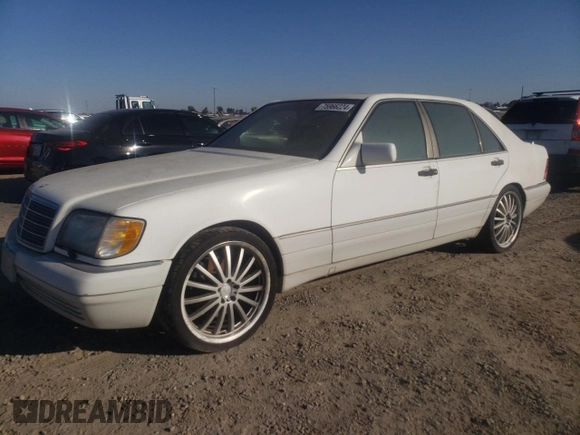 1995 Mercedes-Benz S with VIN WDBGA51E1SA247994, listed as a Copart auction lot 75966224 with 125,240 mi miles and Clean Title. Bid and sale history available at DreamBid. Image 1.