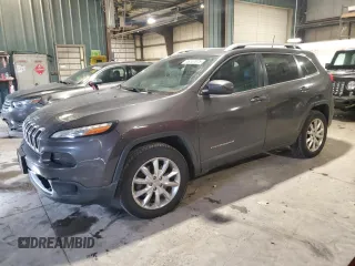 2016 Jeep Cherokee Limited with VIN 1C4PJMDS3GW130943, listed as a Copart auction lot 46157075 with 152,031 mi miles and Salvage Title. Bid and sale history available at carsss.com. Image 1.