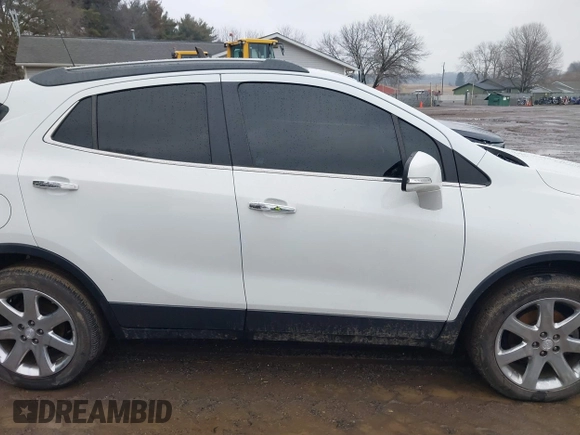 2017 Buick Encore Essence with VIN KL4CJGSB1HB102435, listed as a IAAI auction lot 41660633 with 88,249 mi miles and . Bid and sale history available at DreamBid. Image 13.
