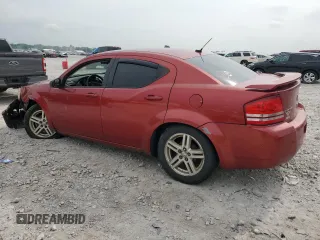 2008 Dodge Avenger SXT with VIN 1B3LC56K78N263046, listed as a Copart auction lot 62885805 with Not provided miles and Clean title. Bid and sale history available at DreamBid. Image 2.