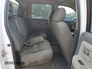 2006 Dodge Dakota SLT with VIN 1D7HE48N46S605282, listed as a Copart auction lot 52635085 with 275,039 mi miles and Salvage Title. Bid and sale history available at DreamBid. Image 10.