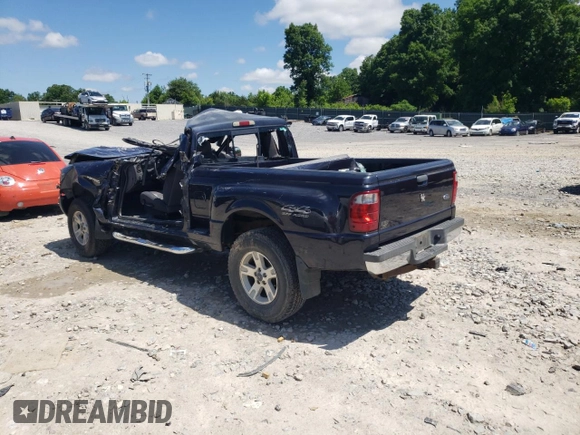 2002 Ford Ranger XL Fleet with VIN 1FTZR45E32PA95379, listed as a Copart auction lot 82877164 with 198,116 mi miles and Salvage title. Bid and sale history available at DreamBid. Image 2.