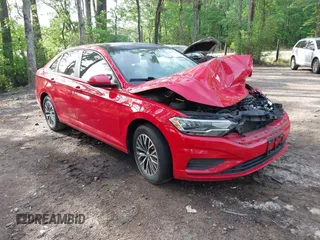 2019 Volkswagen Jetta S with VIN 3VWC57BUXKM170189, listed as a IAAI auction lot 42138732 with 91,284 mi miles and . Bid and sale history available at DreamBid. Image 1.