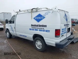 2008 Ford Econoline Cargo Commercial with VIN 1FTNE24L38DB50342, listed as a IAAI auction lot 41422323 with 318,790 mi miles and . Bid and sale history available at DreamBid. Image 3.