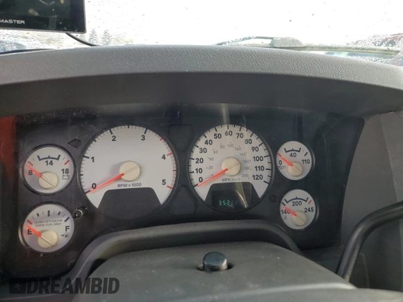 2007 Dodge Ram 2500 SLT with VIN 3D7KS28A47G840788, listed as a Copart auction lot 88069635 with 352,227 mi miles and Clean Title. Bid and sale history available at carsss.com. Image 9.