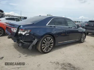 2017 Lincoln Continental Reserve with VIN 1LN6L9RP6H5605463, listed as a Copart auction lot 70968694 with 59,272 mi miles and Salvage Title. Bid and sale history available at carsss.com. Image 3.