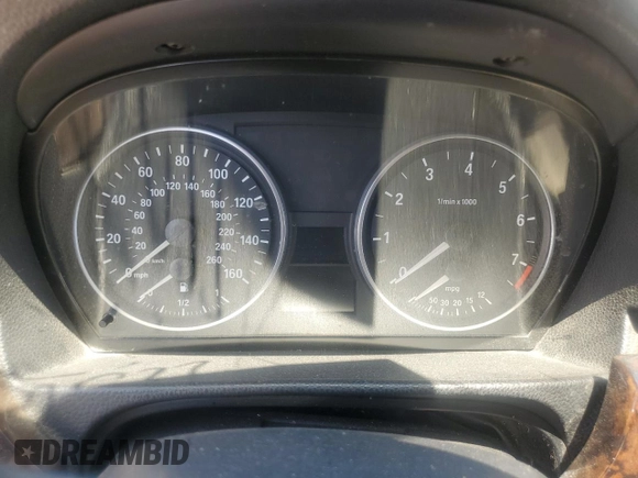 2007 BMW 3 Series 328i with VIN WBAVA33507KX74238, listed as a Copart auction lot 55160195 with Not provided miles and Salvage title. Bid and sale history available at DreamBid. Image 9.
