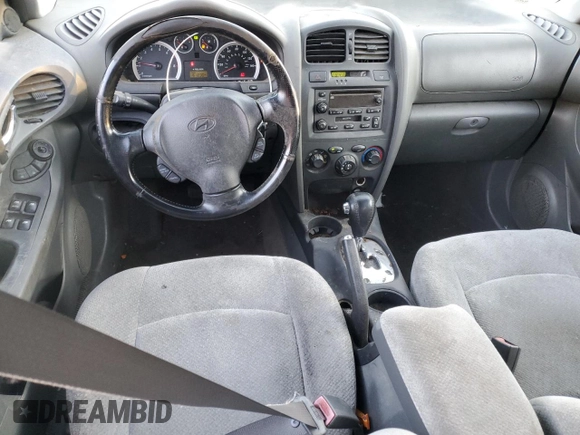 2006 Hyundai Santa Fe GLS with VIN KM8SC73D56U100308, listed as a Copart auction lot 83023344 with 161,230 mi miles and Salvage Title. Bid and sale history available at carsss.com. Image 8.