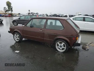 1979 Volkswagen Rabbit z VIN 1793863402, wystawiony jako Copart lot #79580954 z przebiegiem 82 349 mil mil oraz Tytuł czysty. Historia ofert i sprzedaży dostępna na DreamBid. Obrazek 2.