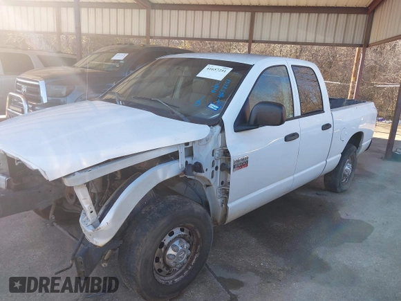 2008 Dodge 2500 ST with VIN 3D7KR28D48G174524, listed as a IAAI auction lot 41657251 with Not Provided miles and . Bid and sale history available at DreamBid. Image 22.