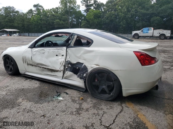 2008 Infiniti G37 Coupe Journey with VIN JNKCV64E78M127127, listed as a Copart auction lot 63480704 with NaN miles and Salvage Title. Bid and sale history available at carsss.com. Image 2.
