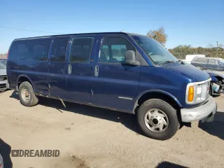 2001 GMC Savana z VIN 1GJHG39R611243625, wystawiony jako Copart lot #77851834 z przebiegiem 323 703 mil mil oraz Czysty tytuł • Clean title. Historia ofert i sprzedaży dostępna na DreamBid. Obrazek 4.