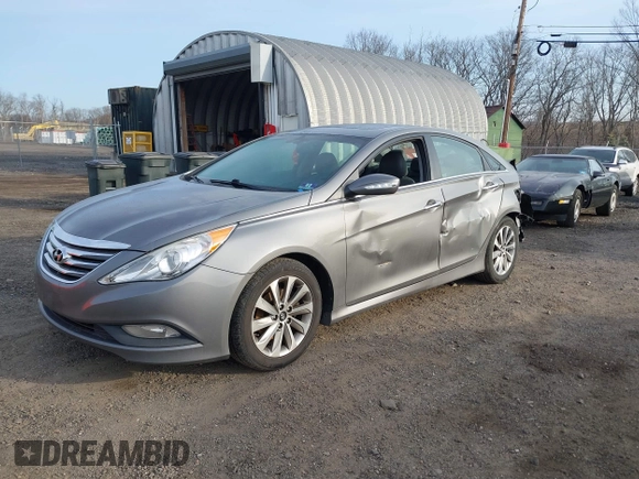2014 Hyundai Sonata SE with VIN 5NPEC4AC6EH823796, listed as a IAAI auction lot 41783754 with 165,841 mi miles and . Bid and sale history available at DreamBid. Image 17.