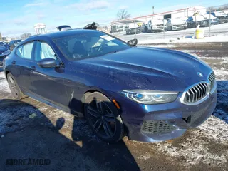 2020 BMW 8 Series 840i with VIN WBAGV4C01LCD97854, listed as a IAAI auction lot 41263040 with 66,935 mi miles. Bid and sale history available at carsss.com. Image 1.